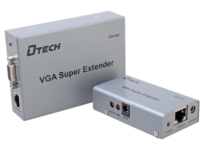 100m VGA Extender over CAT5e/6