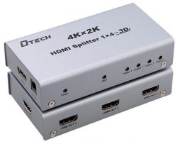 1 TO 4 HDMI Splitter 4K